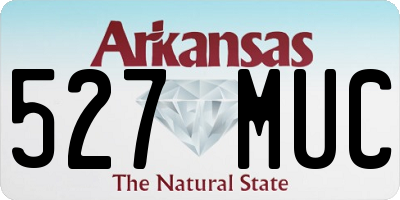 AR license plate 527MUC