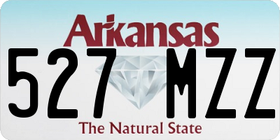AR license plate 527MZZ