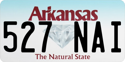 AR license plate 527NAI
