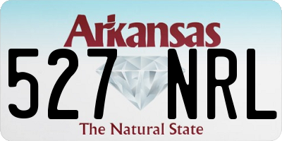 AR license plate 527NRL