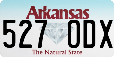 AR license plate 527ODX