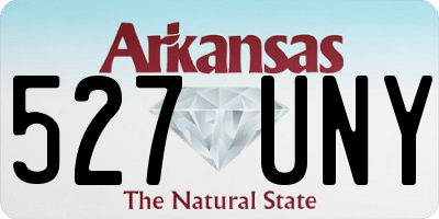 AR license plate 527UNY