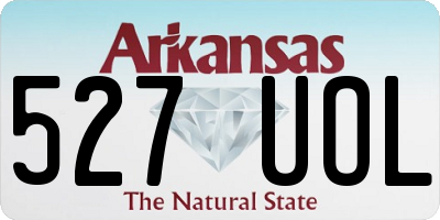 AR license plate 527UOL