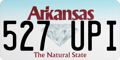 AR license plate 527UPI