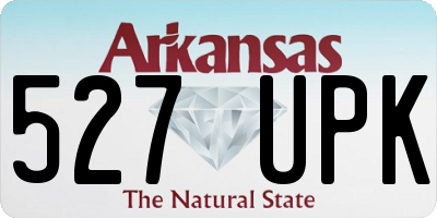 AR license plate 527UPK