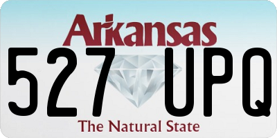 AR license plate 527UPQ