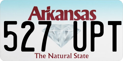AR license plate 527UPT