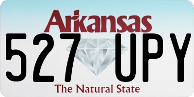 AR license plate 527UPY