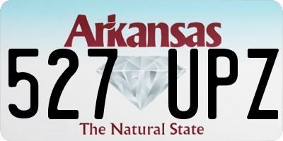 AR license plate 527UPZ