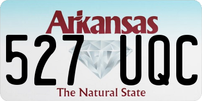 AR license plate 527UQC