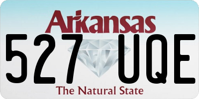 AR license plate 527UQE