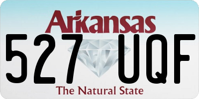 AR license plate 527UQF