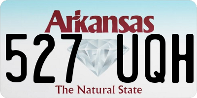AR license plate 527UQH