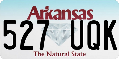 AR license plate 527UQK