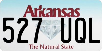 AR license plate 527UQL
