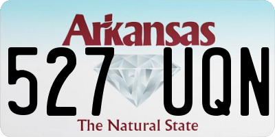 AR license plate 527UQN