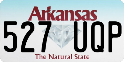 AR license plate 527UQP