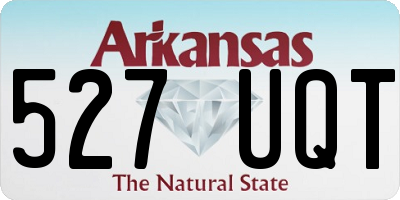 AR license plate 527UQT