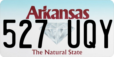 AR license plate 527UQY