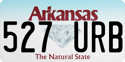 AR license plate 527URB