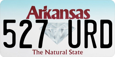 AR license plate 527URD
