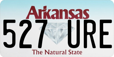 AR license plate 527URE