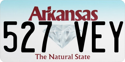 AR license plate 527VEY