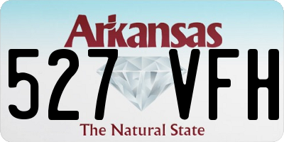 AR license plate 527VFH