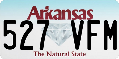 AR license plate 527VFM