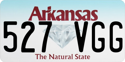 AR license plate 527VGG