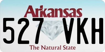 AR license plate 527VKH