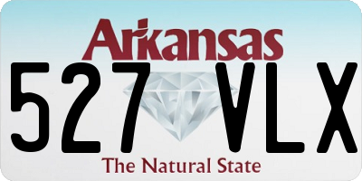 AR license plate 527VLX