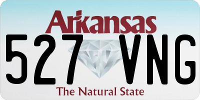 AR license plate 527VNG