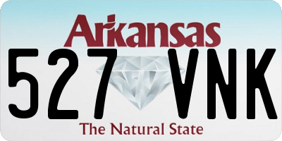 AR license plate 527VNK