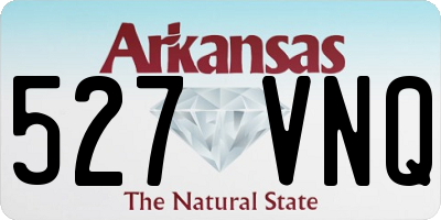 AR license plate 527VNQ