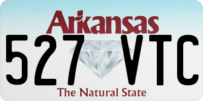 AR license plate 527VTC