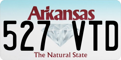AR license plate 527VTD