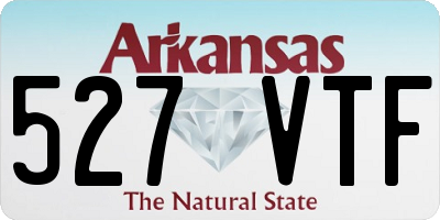 AR license plate 527VTF