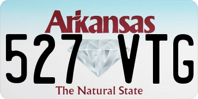 AR license plate 527VTG