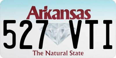 AR license plate 527VTI
