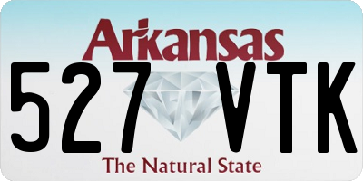 AR license plate 527VTK