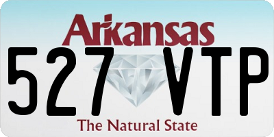 AR license plate 527VTP