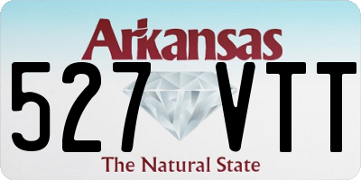 AR license plate 527VTT