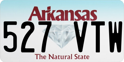 AR license plate 527VTW