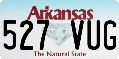 AR license plate 527VUG