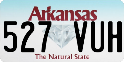 AR license plate 527VUH