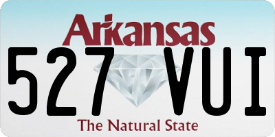 AR license plate 527VUI