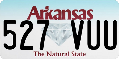 AR license plate 527VUU