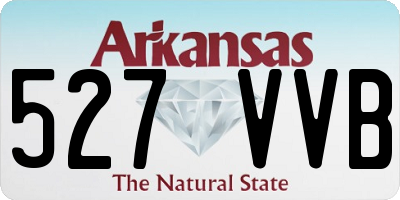 AR license plate 527VVB