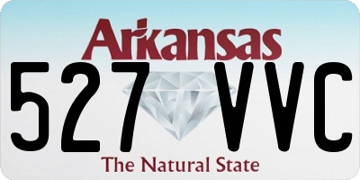 AR license plate 527VVC